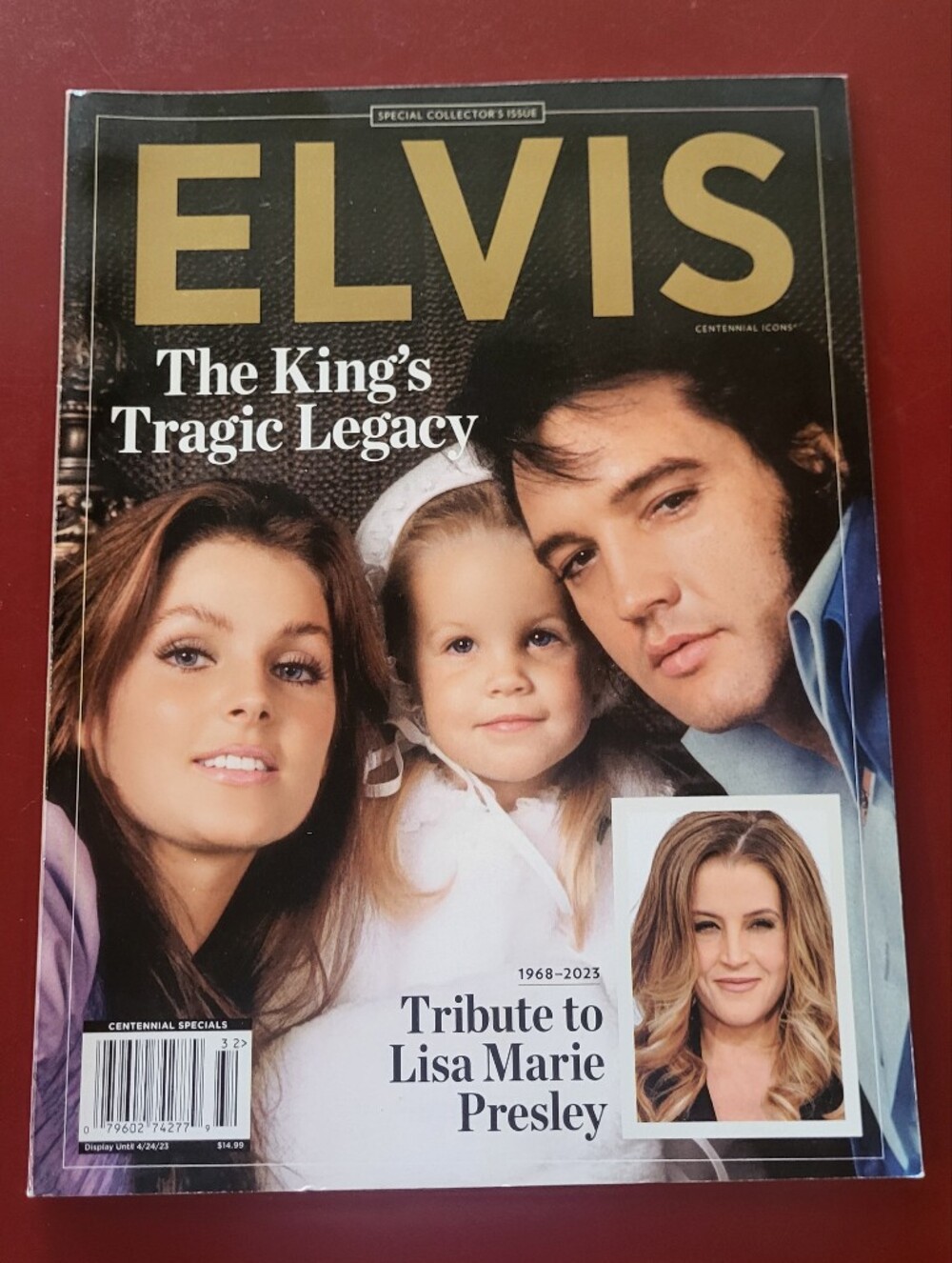 Elvis The Kings Legacy Tribute Magazine Lisa Marie Presley
